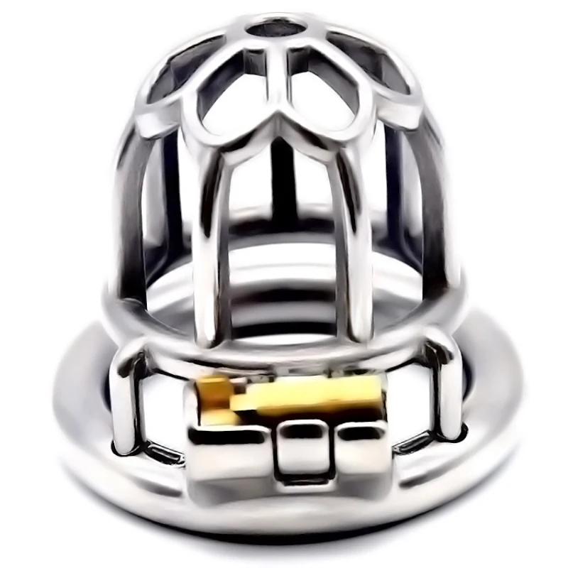 Металлическое кольцо Сливовая голова 40/45/50 мм Мужская клетка целомудрия из