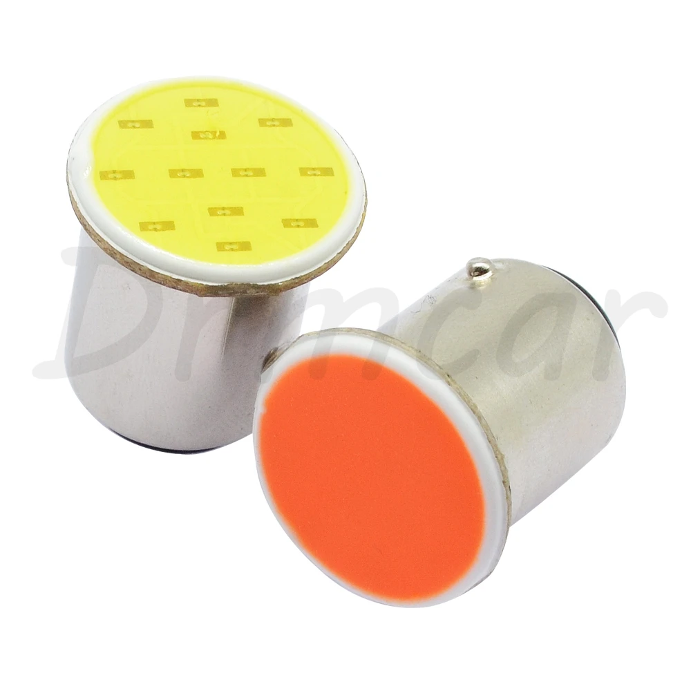 Cob p21w Белый Красный Синий 12SMD 1156 BA15S 1157 BAY15D DC 12v Задний сигнал поворота задние лампы резервные грузовик светильник парковка Авто Лампа