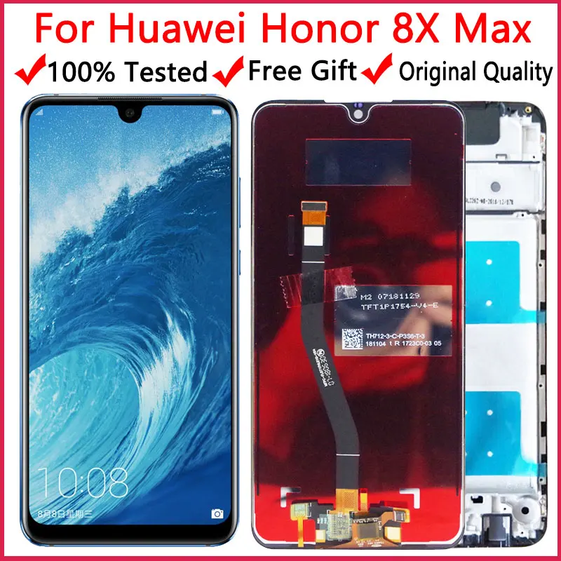 7 12 &quotЖК дисплей для Huawei Honor 8X Max JSN AL00 ЖК сенсорный экран в сборе дигитайзер с