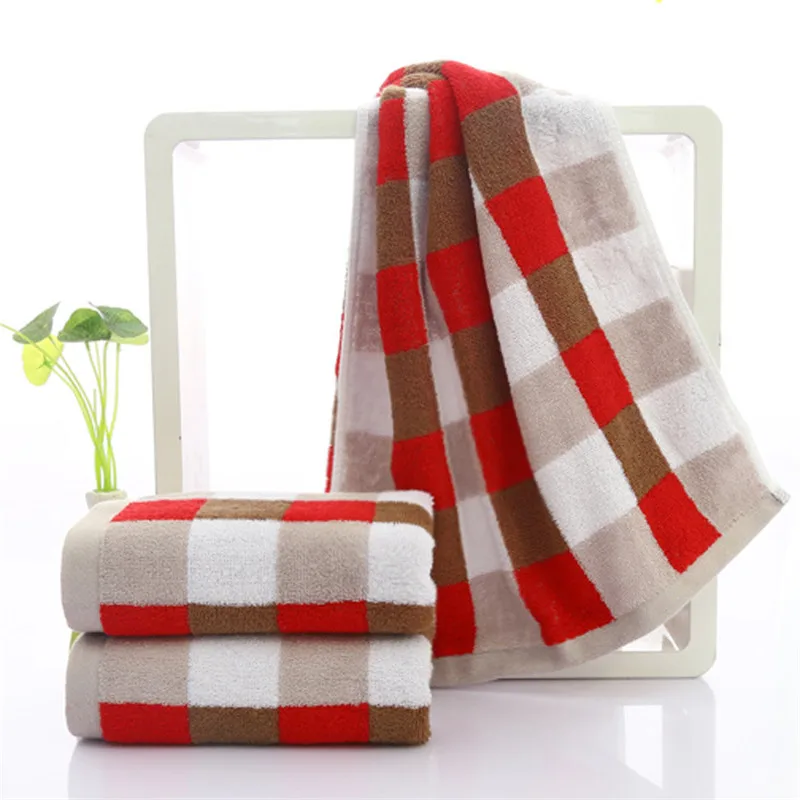 Хлопковые полотенца британская сетка печать и окрашивание хорошо впитывает не