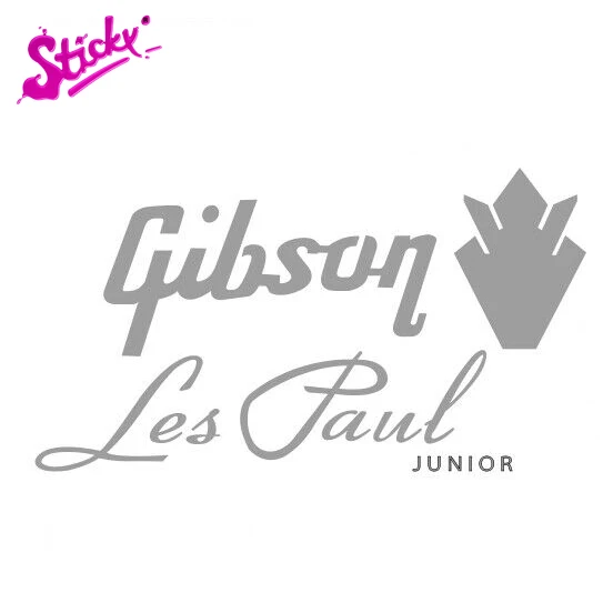 

STICKY Gibson Guitar Decal Les Paul Junior Guitar Decal Headstock Waterslide Vinyl Sticker