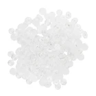 50 комплектов, пластиковые кнопки KAMResin, Размер 20 T5, прозрачные