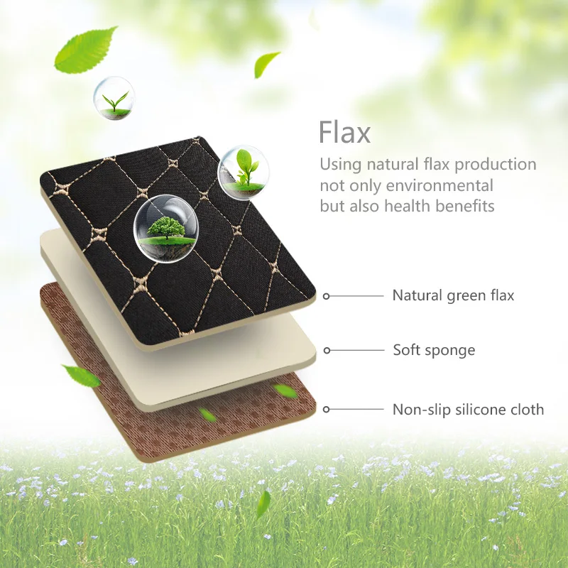 Льняные накидки на сиденья автомобиля с ними прохладно летом и тепло зимой