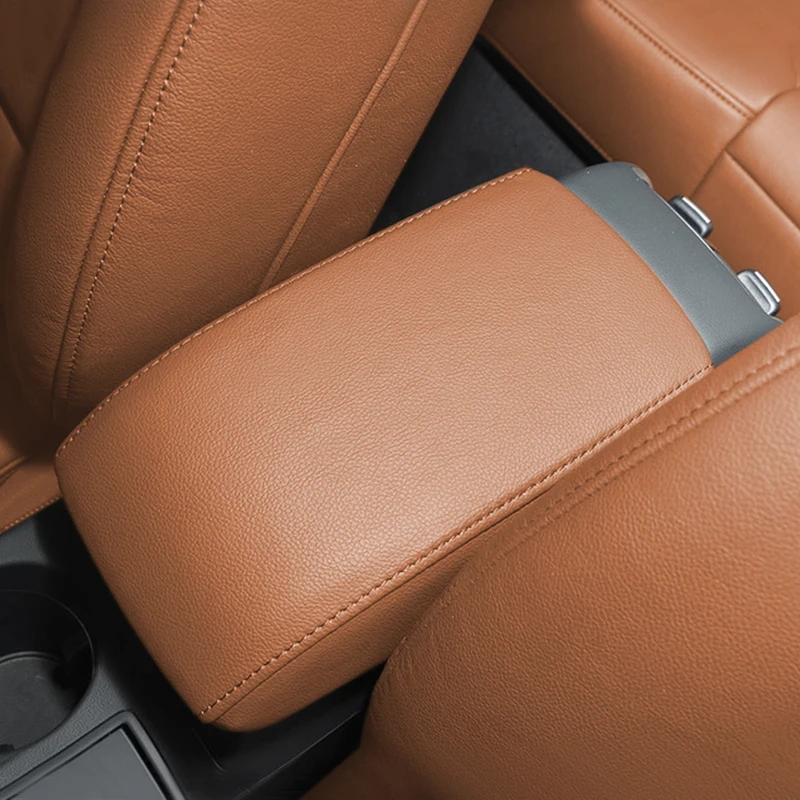 

Car Accessories Microfiber Leather Center Console Lid Armrest Box Cover Sticker Trim For Audi Q3 2013 2014 2015 2016 2017 2018