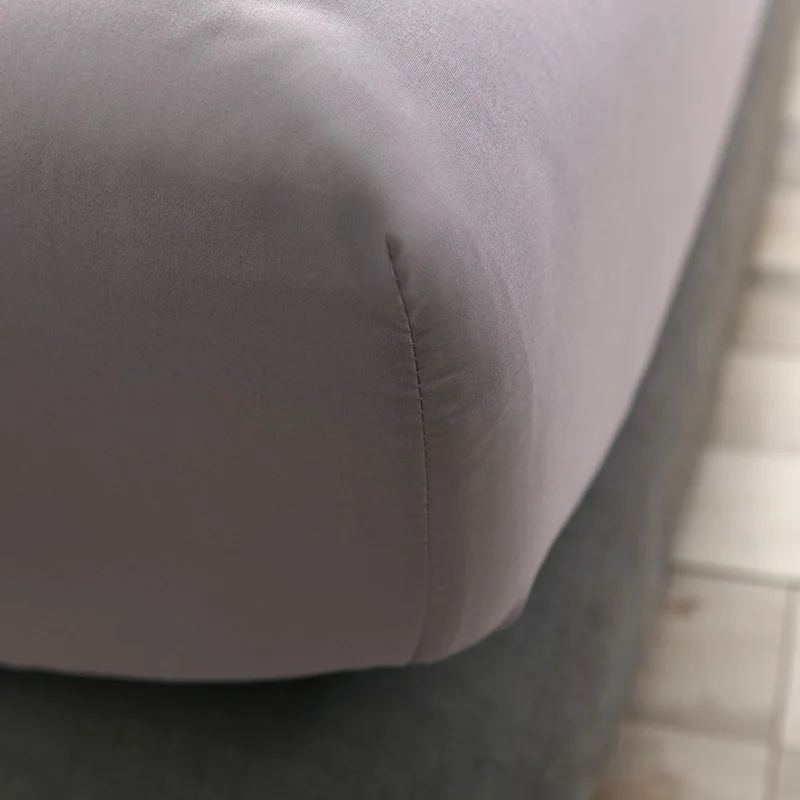 Brushed Mattress Protector Cover Solid Fitted Sheet Protection for Women Men Home Bedding Set Bedclothes White Black Grey Green | Дом и сад
