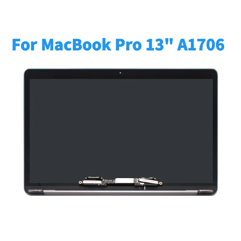 

ЖК-экран в сборе для Apple MacBook Pro 13 дюймов, A1706, Late 2016, Mid 2017, 661-05095, Космический серый