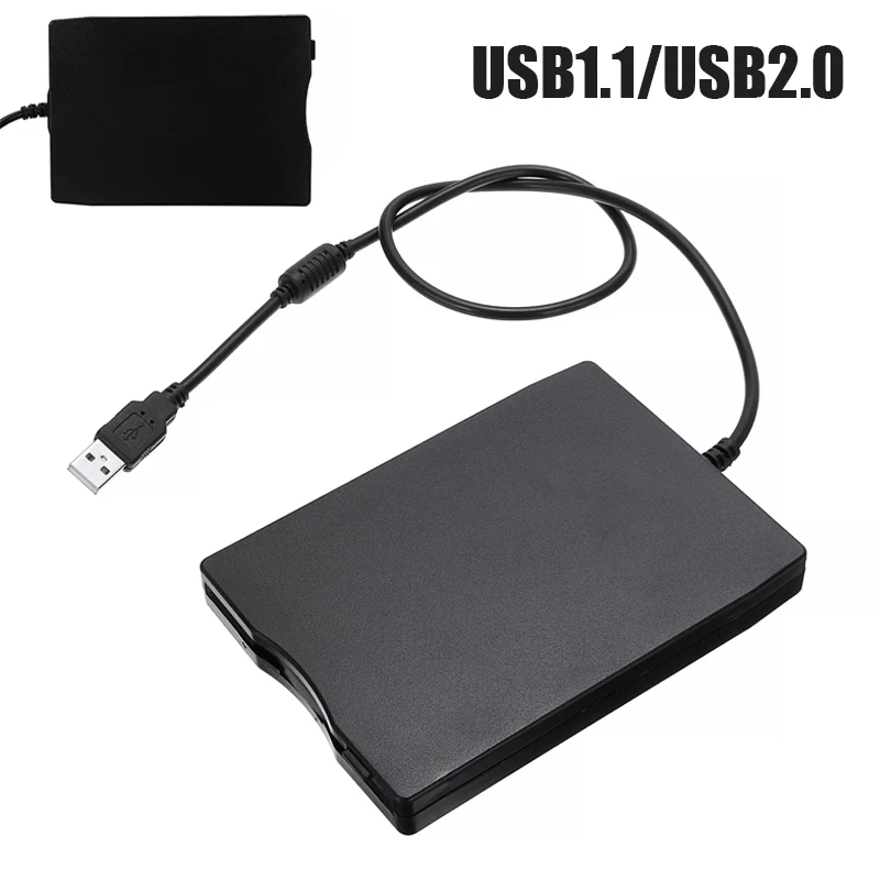 Новое поступление портативный внешний флоппи-накопитель USB/FDD для ноутбука 1 44 Мб -