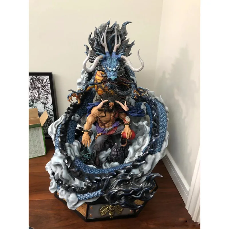ONE PIECE Statue The Straw Hat Pirates Bust Three kind of KAIDO Full-Length Dragon Form KAIDO GK Action Figure Toy BOX