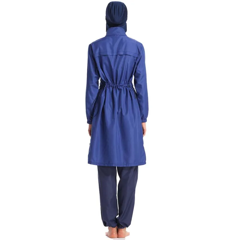 BAILUNMA Burkinis мусульманская одежда для плавания сшитый консервативный стиль