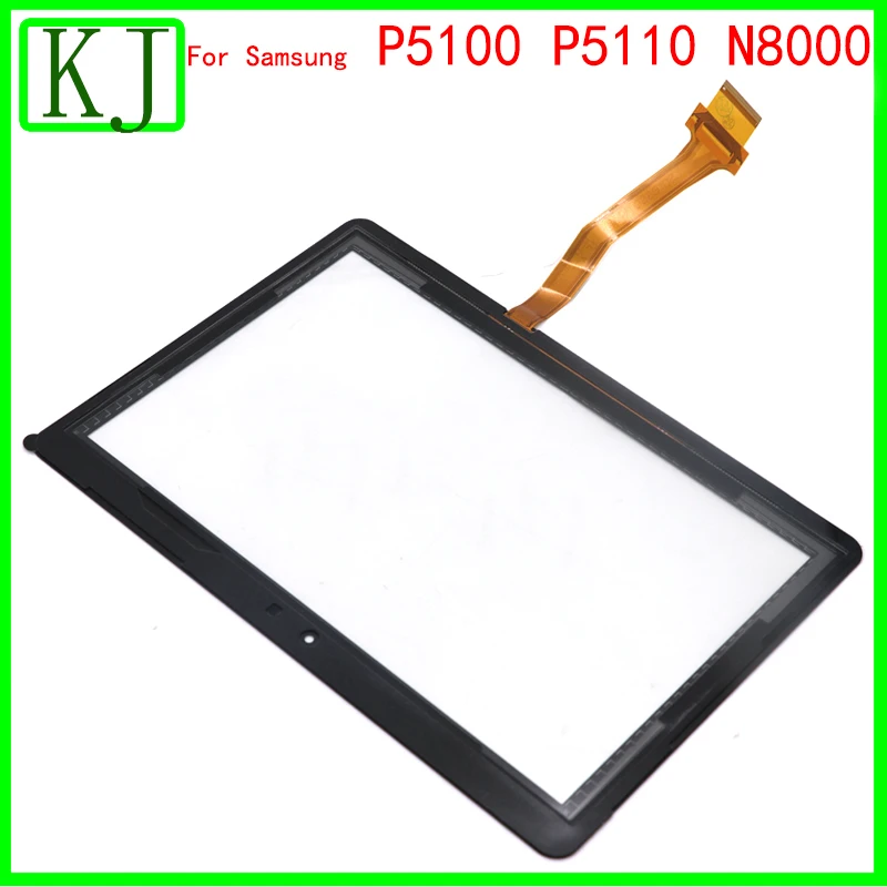 Для samsung Galaxy Tab 2 10,1 GT-P5100 P5110 N8000 сенсорная стеклянная дигитайзер панель Черный Белый P5100 сенсорный экран
