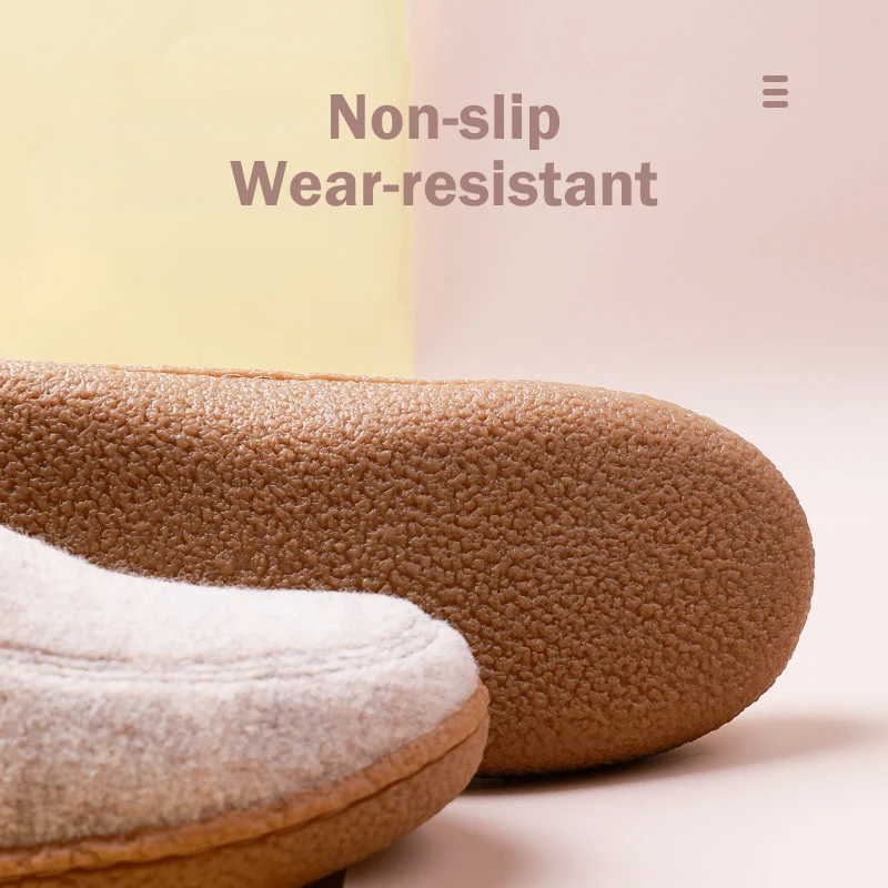 Домашние тапочки для мужчин и женщин теплая обувь в японском стиле на толстой