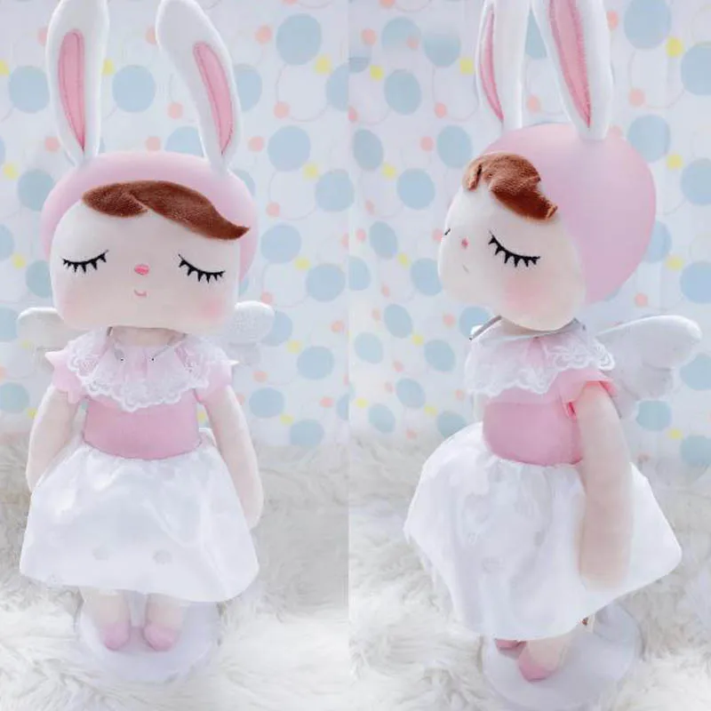 Новые милые Metoo Ангела Анжела куклы для малышей с рисунком Банни Kawaii мягкие