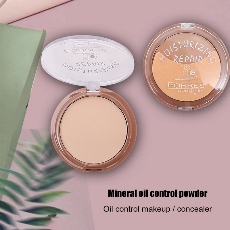 Водонепроницаемый анти пот лицо прессованный порошок сжимающийся полюс