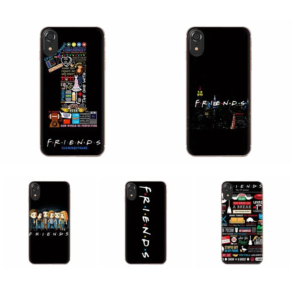 Для Sony Xperia Z Z1 Z2 Z3 Z4 Z5 compact Mini M2 M4 M5 T3 E3 E5 XA XA1 XZ Премиум ТПУ чехол Чехол для друзей
