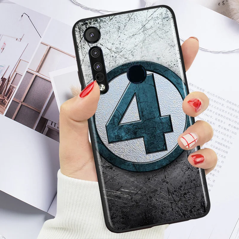 

Marvel Avengers Super Hero Fantastic Four For Motorola G9 G8 G Power One Fusion Edge E6 Plus Play Lite TPU Silicone Phone Case