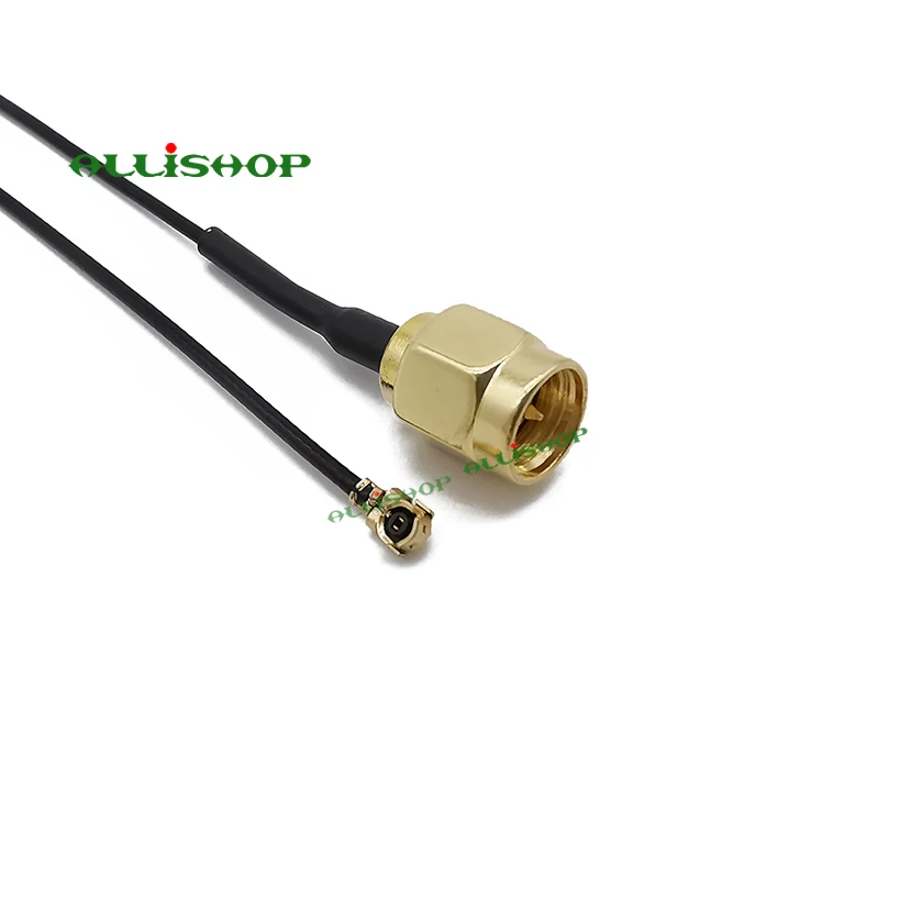 Кабель ALLiSHOP SMA мужские Броши штекер к U.FL разъемы IPX 0 3 ГГц Wifi маршрутизатор