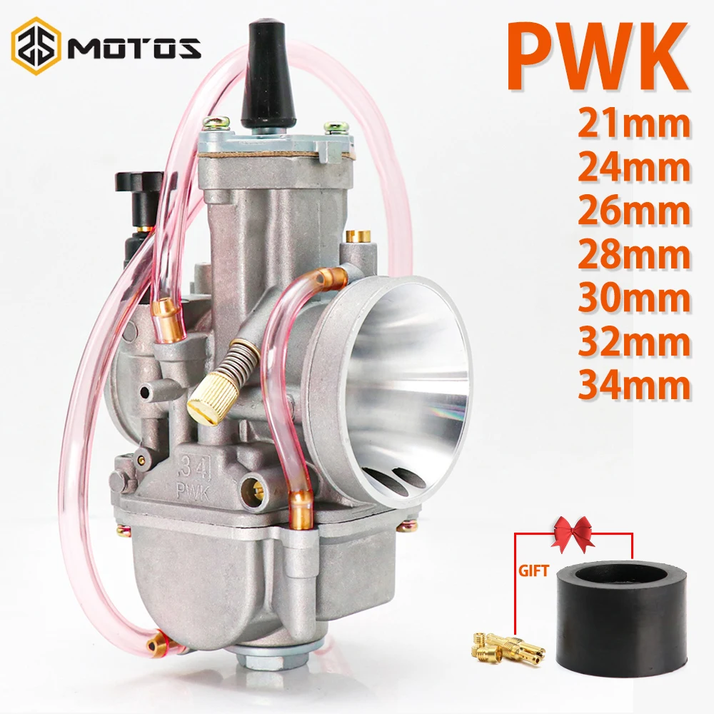 Мотоциклетный карбюратор ZS для PWK 21 24 26 28 30 32 34 КАРБЮРАТОР Keihin Koso с силовой струей