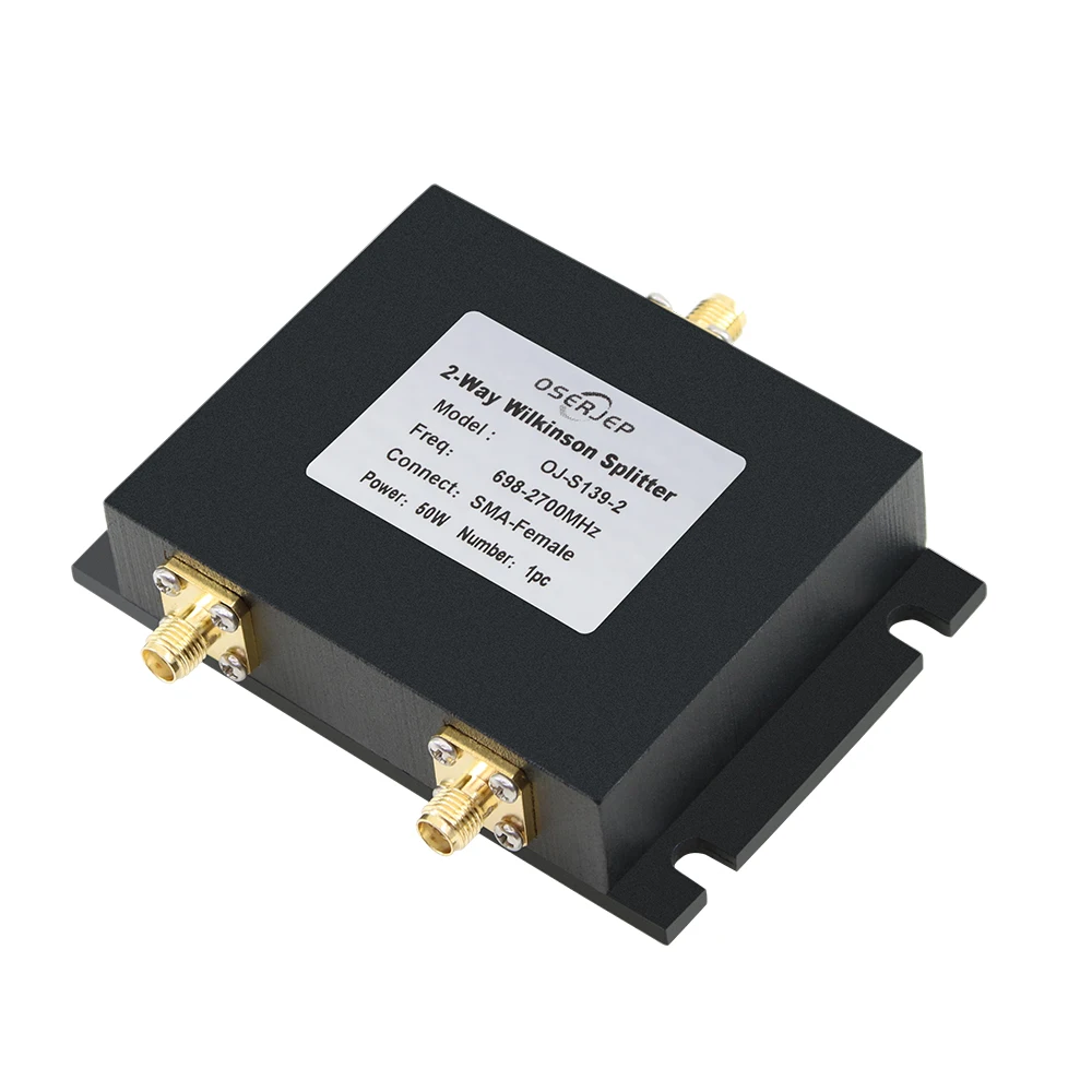 SMA Тип Женский 2 полосный разветвитель питания разделитель 698 2700MHz 50W Wilkinson микро