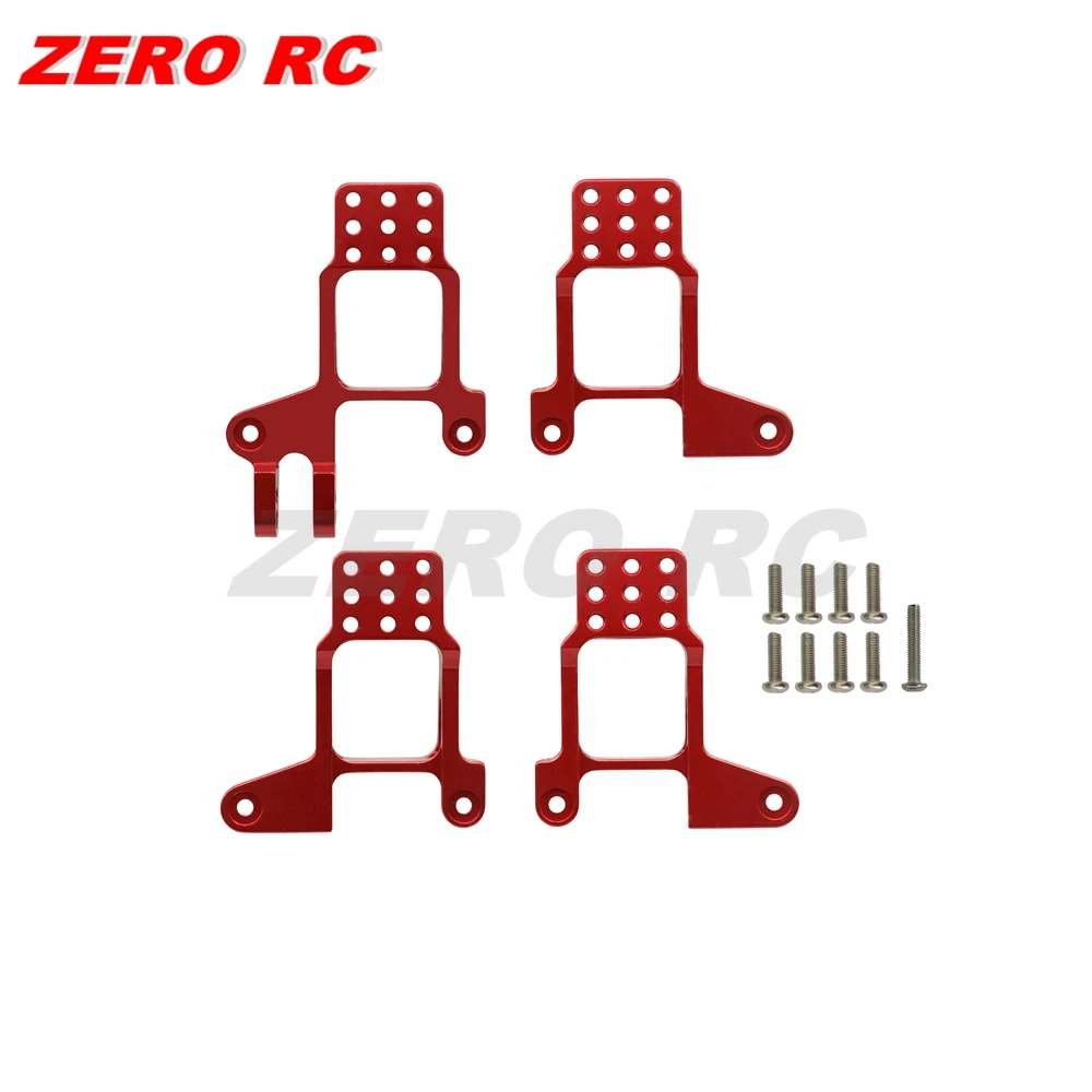 Сплав обработанный передний задний амортизатор башня обручи Набор для 1/10 Rc