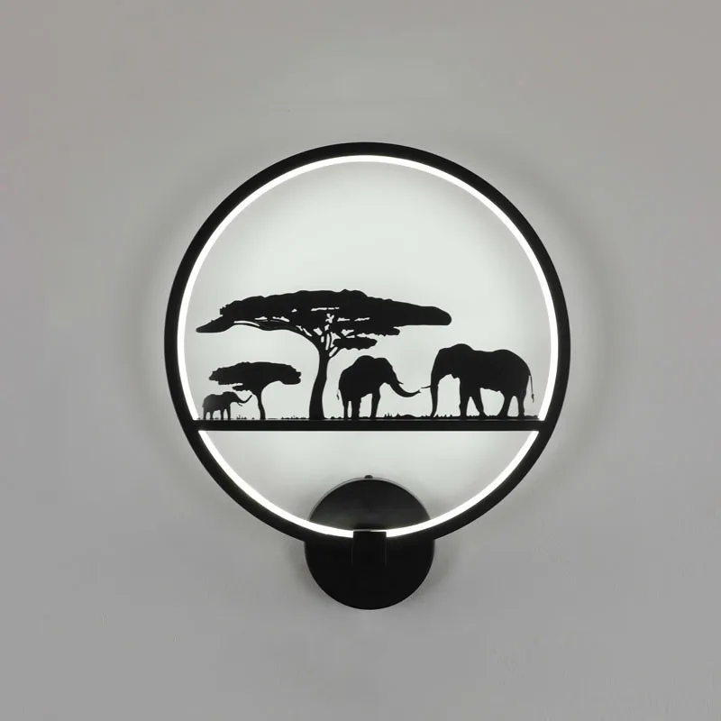 Современная светодиодный ная настенная лампа креативный комнатный светильник