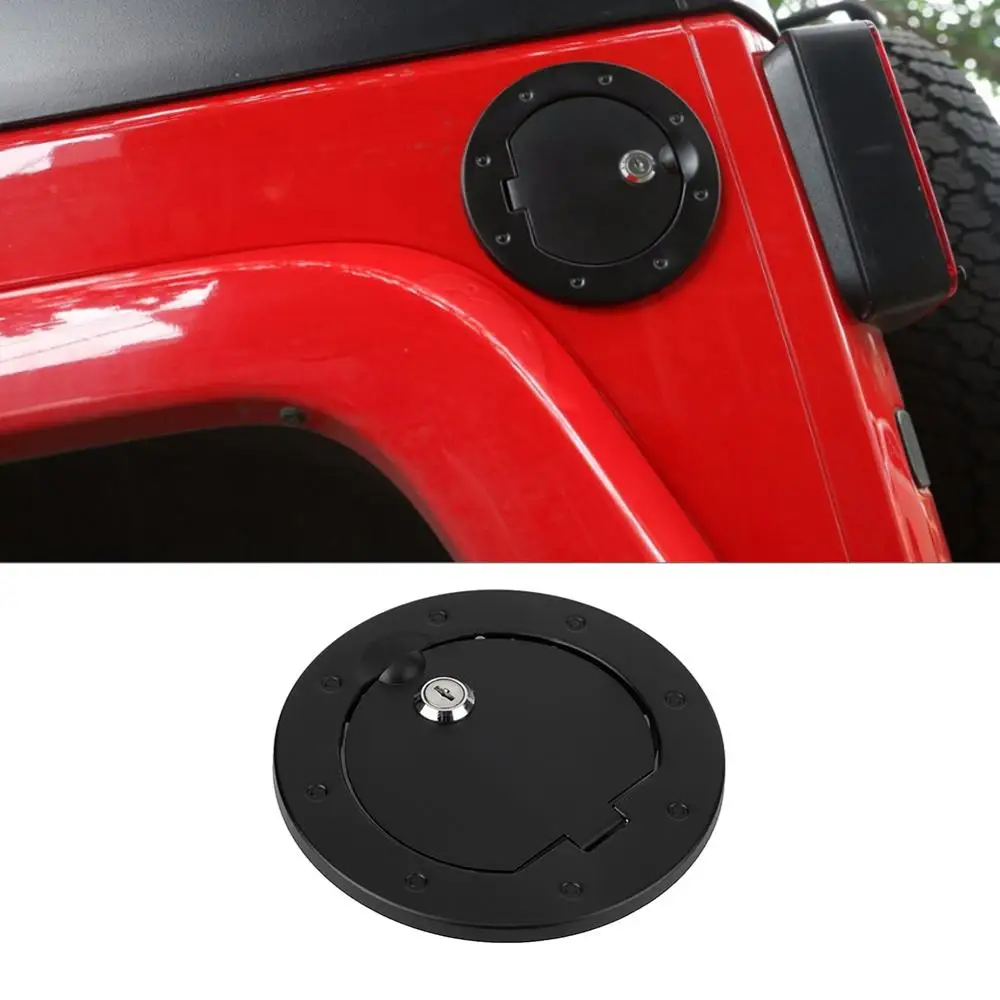 Алюминиевая крышка топливного бака с замком Автомобильный Аксессуар подходит
