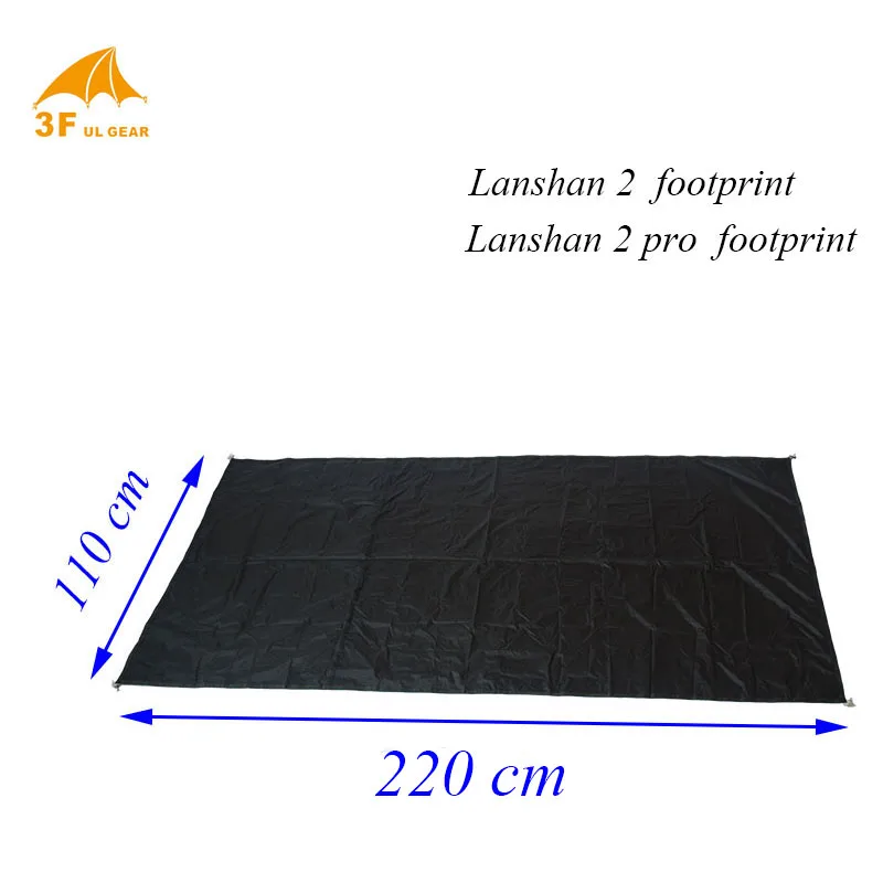 3F UL Gear LANSHAN 2 / Pro оригинальный серебристый нож 220*110 см Высококачественный