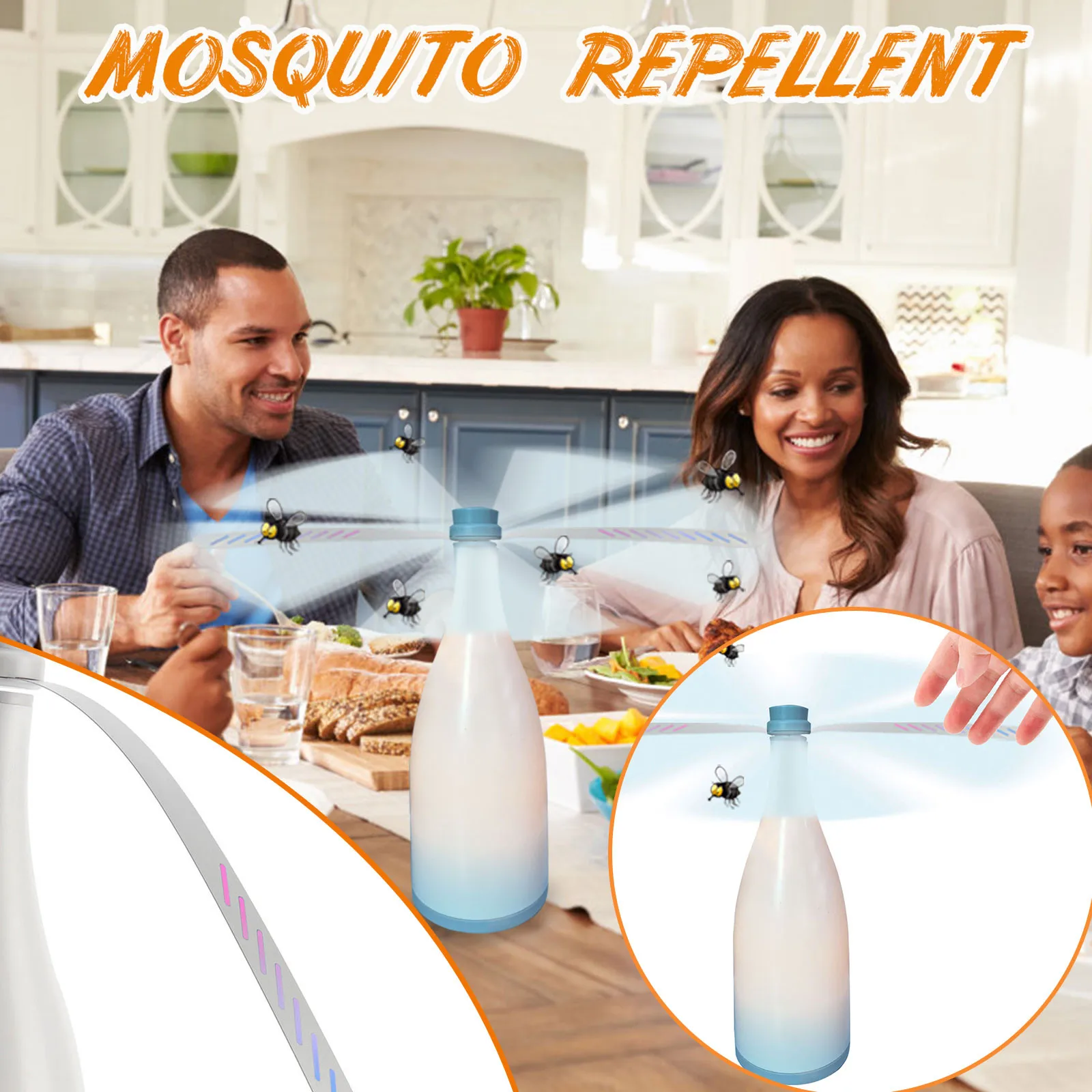 Настольный вентилятор в форме винной бутылки | Дом и сад