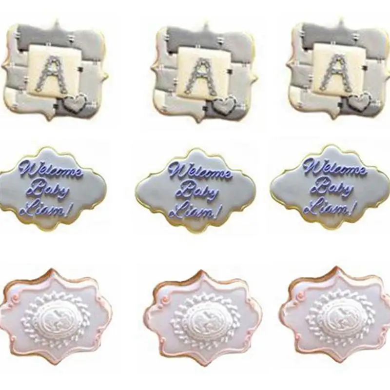 1pc Cookie Cutter Cloud Rectangle Square Shape DIY Fondant Mold Biscuit Baking Tools For Kitchen Home Supplies | Дом и сад
