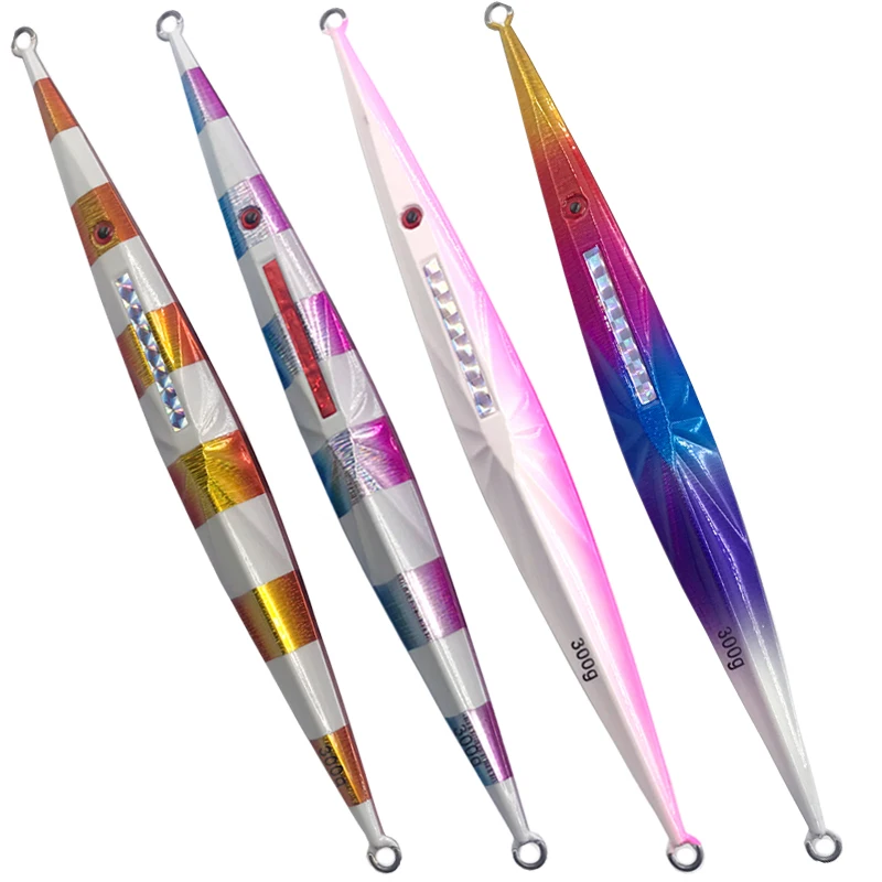 Длинная литая медленно Тонущая металлическая джиг-приманка жесткий свинцовый