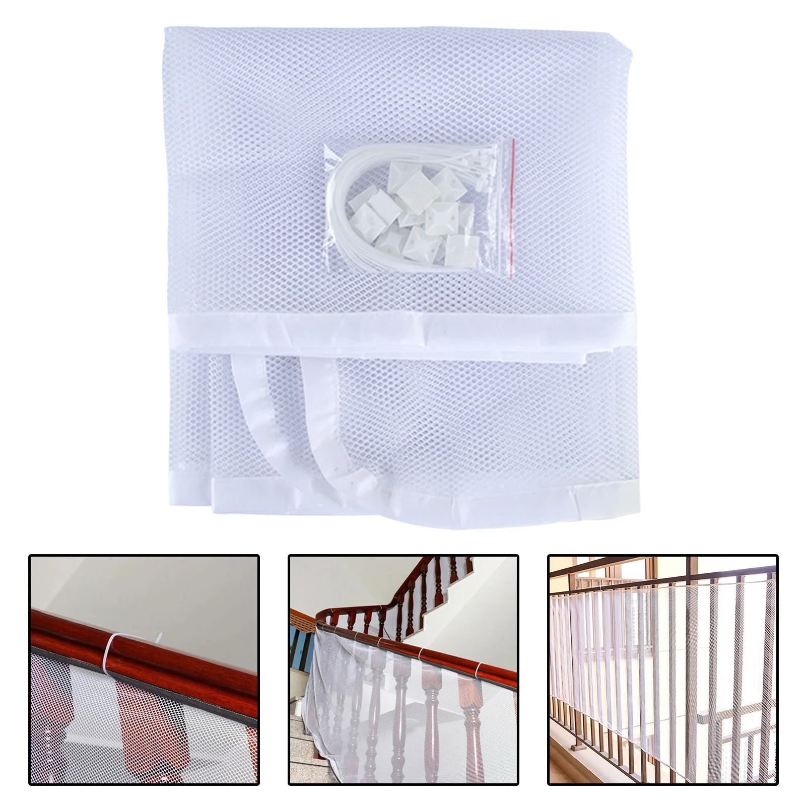 

Durable Child Safety Net Balcony Railing Stairway Netting Kids Pet Rail Net