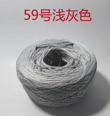500 г ручная пряжа, шерстяная пряжа, чистый цвет, нить для вязания, мерсеризованный хлопок, нить для машинной вышивки, нить ZL6510
