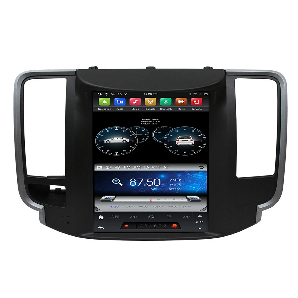 

Вертикальный экран KLYDE KD-97008 Tesla 9,7 дюймов IPS для Teana J32 Maxima 2008-2012 Android 9,0 Px6 автомобильный радиоприемник, аудиоплеер
