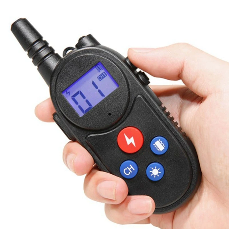 

3280 Ft Remote Dog Collar Training Device Beep/Vibration/Electric Warning Pet Bark Stopper Waterproof Receiver,EU Plug