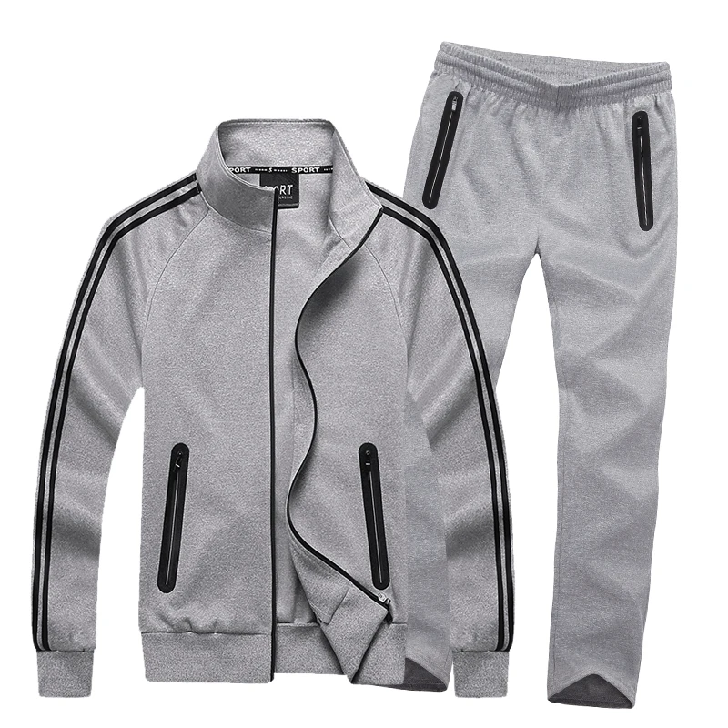 

tracksuit men sweat Sportswear two-piece suit for Sports set suits pant Top and pants Plus size 8XL Male set