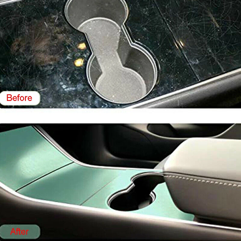 Защитная пленка для центральной консоли Tesla Model 3 2017 2020 прозрачная наклейки