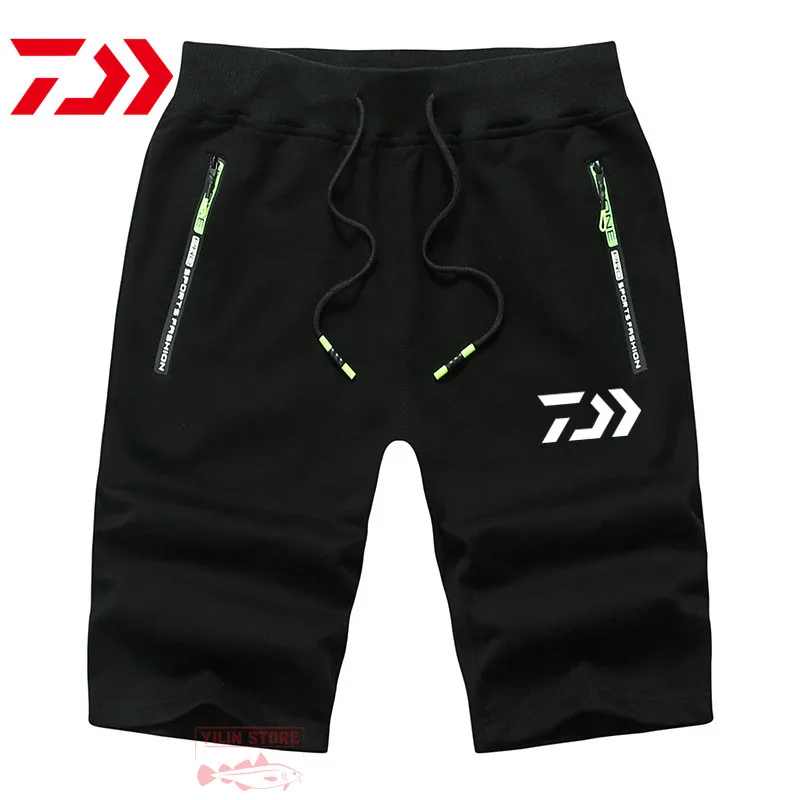 

Daiwa Summer Fishing Shorts Men's Casual Outdoor Hiking Breathable Fishing Pants Cotton Comfortable Quick-drying Fishing Pants