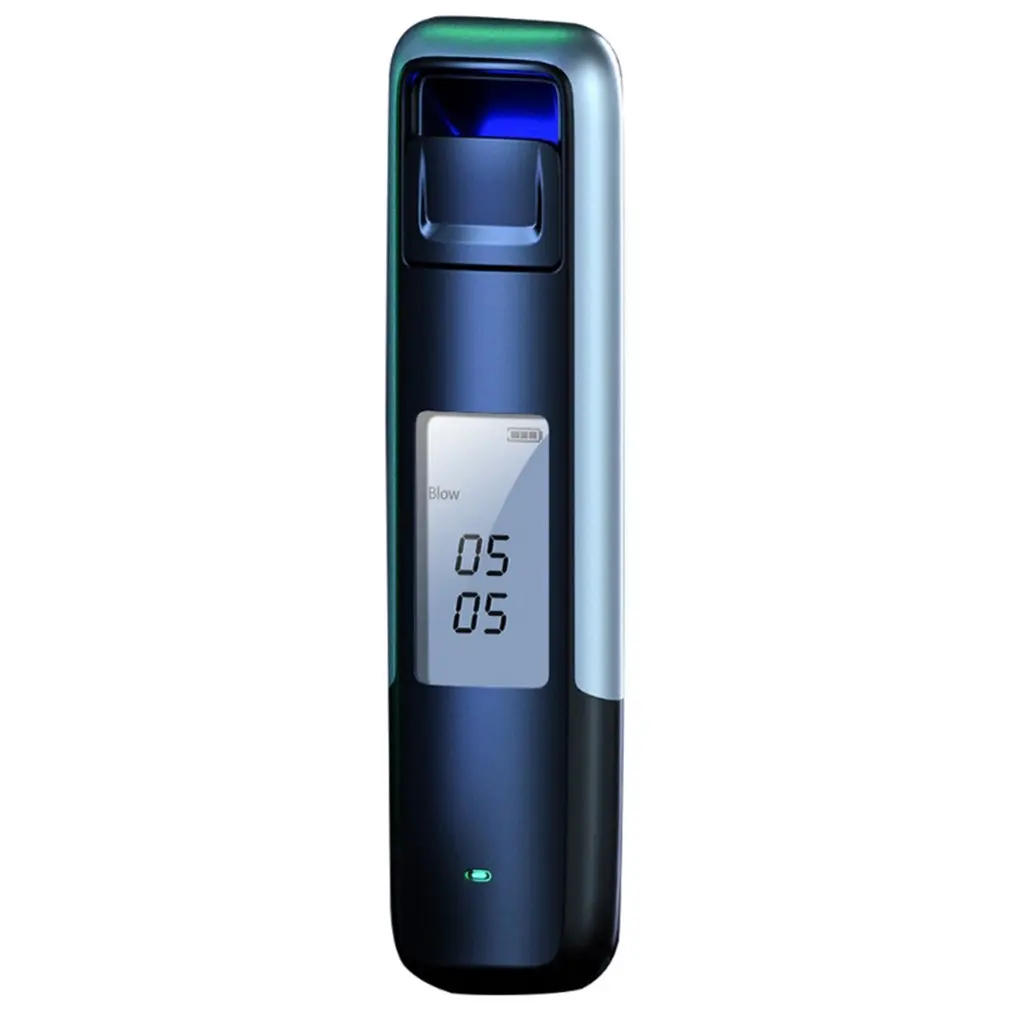 

New Portable Non-Contact Alcohol Breath Tester with Digital Display Screen USB Rechargeable Breathalyzer Analyzer High Accuracy