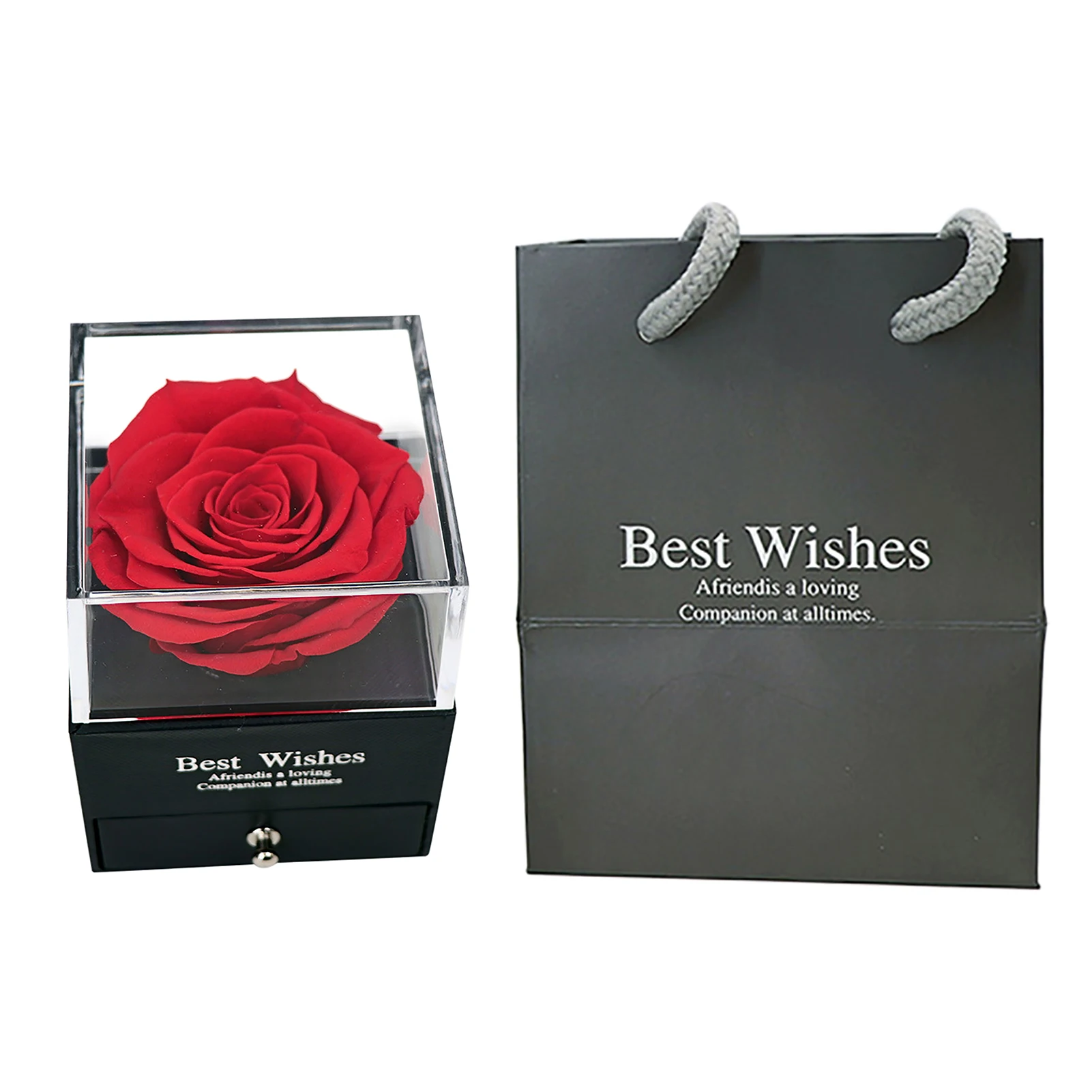 

Valentine's Day Rose Flower Gift Box Rose Flower Box Forever Rose Gift Box Bouquet Holiday Gift Decoration Valentine's Day Gifts