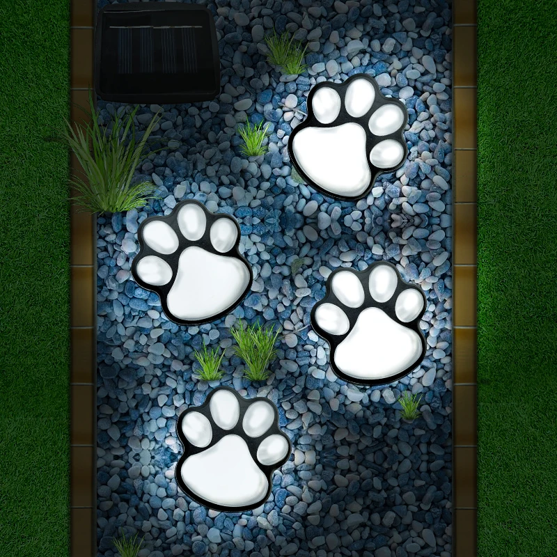 

Новые 4 шт 4 светодиодный солнечный диск огни Открытый Водонепроницаемый сад ландшафтное освещение для двор палубе газон патио дорога, троп...