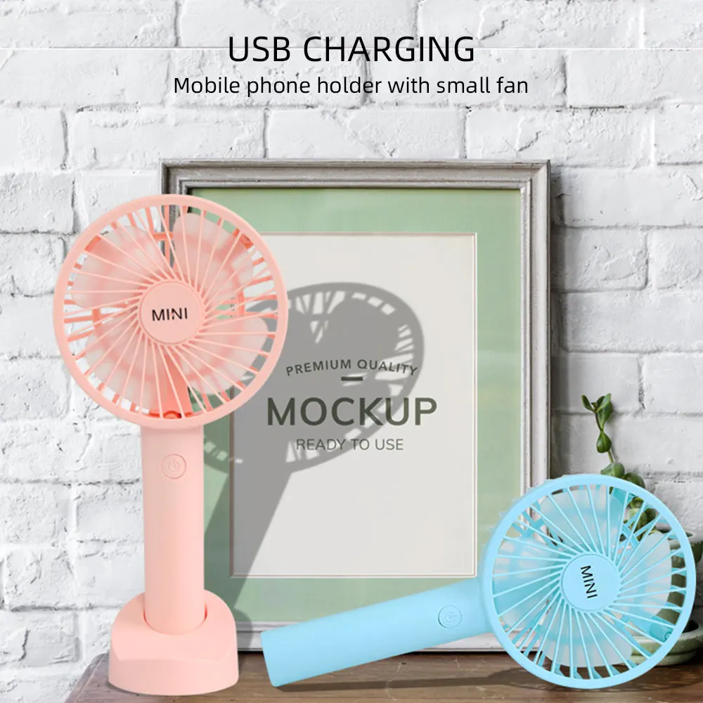 

Handheld Fan USB Mobile Phone Stand 2020 New