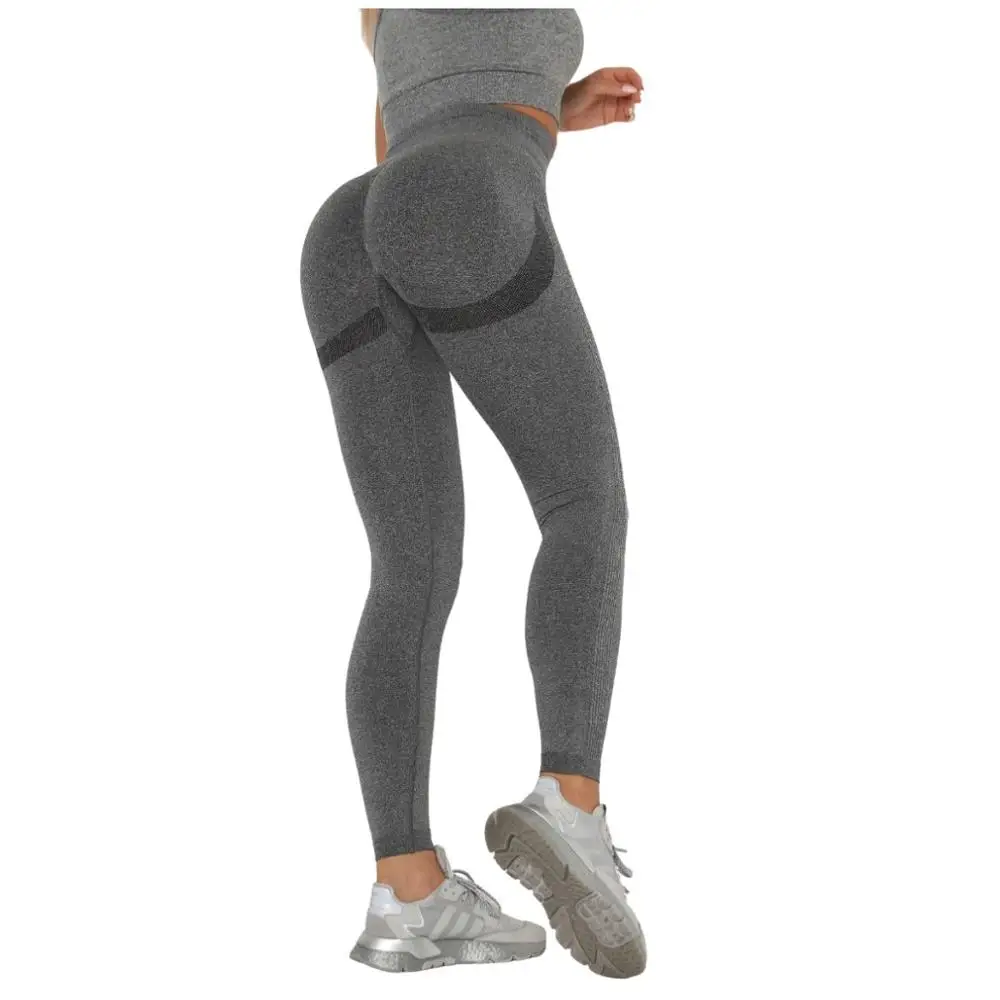 

SALSPOR Seamless Leggings Women High Waist Workout Slim Legging Ankle Length Pants Female Elasticity Push Up Fitness Jeggings