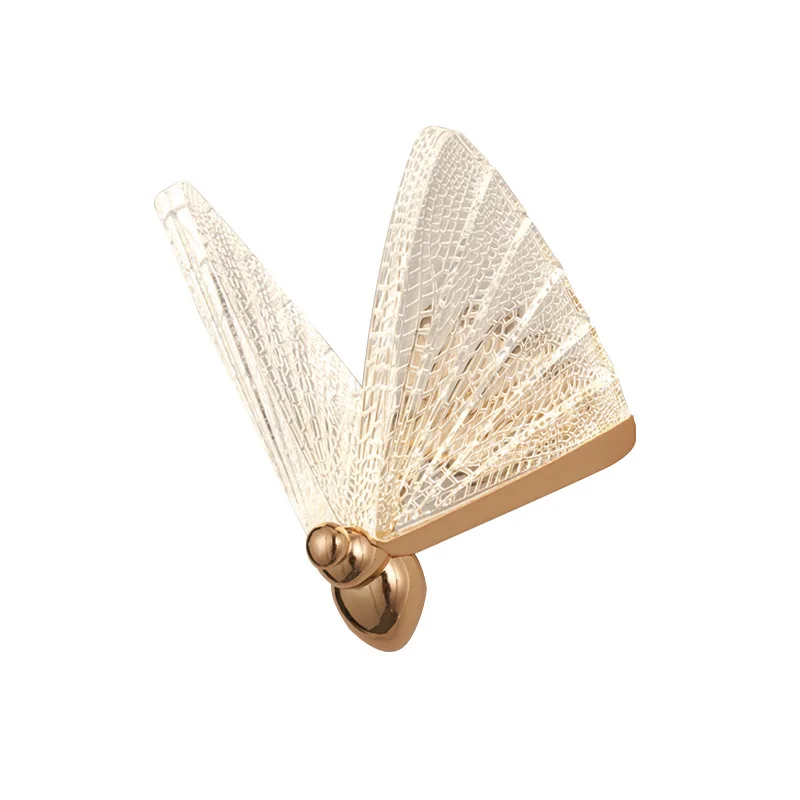 

Postmodern Minimalist Butterfly Led Wall Lamp Living Room Bedroom Bedside Led Wall light Background Wall Decor Lighting Fixtures