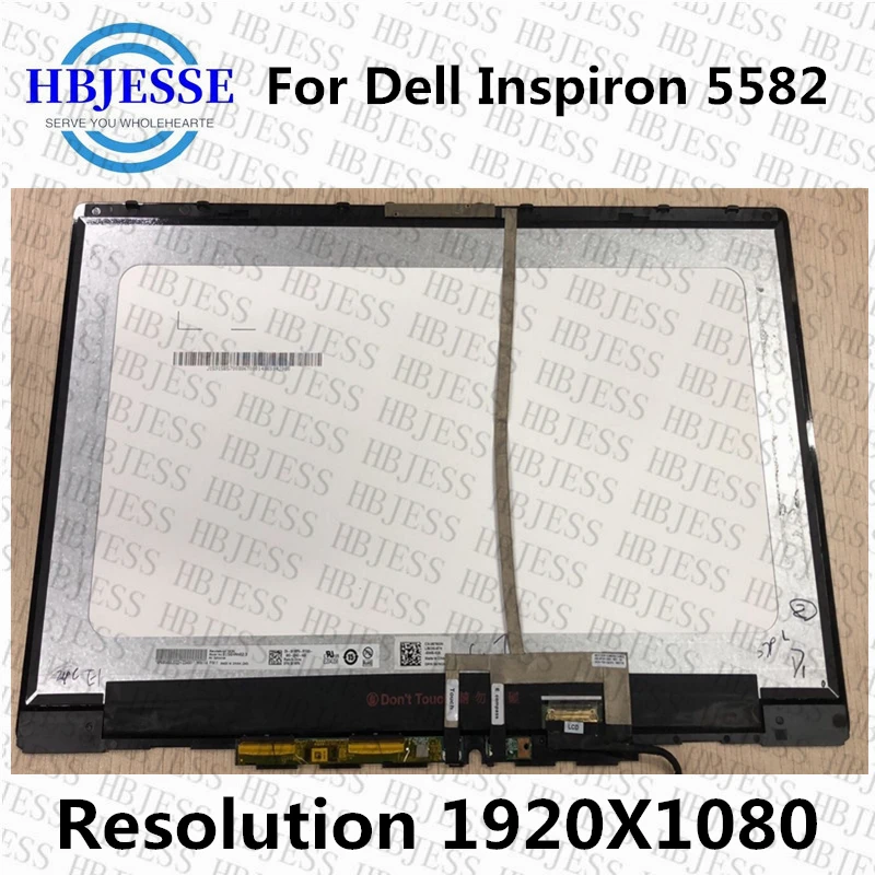 ЖК-дисплей 15 6 дюймов FHD для Dell Inspiron 5582 2-в-1p78f P78F001 сенсорный экран с цифровым