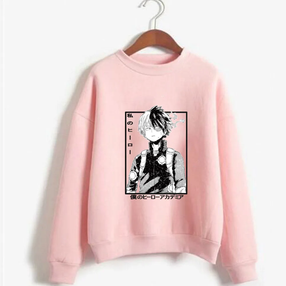 

My Hero Academia Anime Casual Hoodie Round Neck Loose Anime Man Woman Cloth