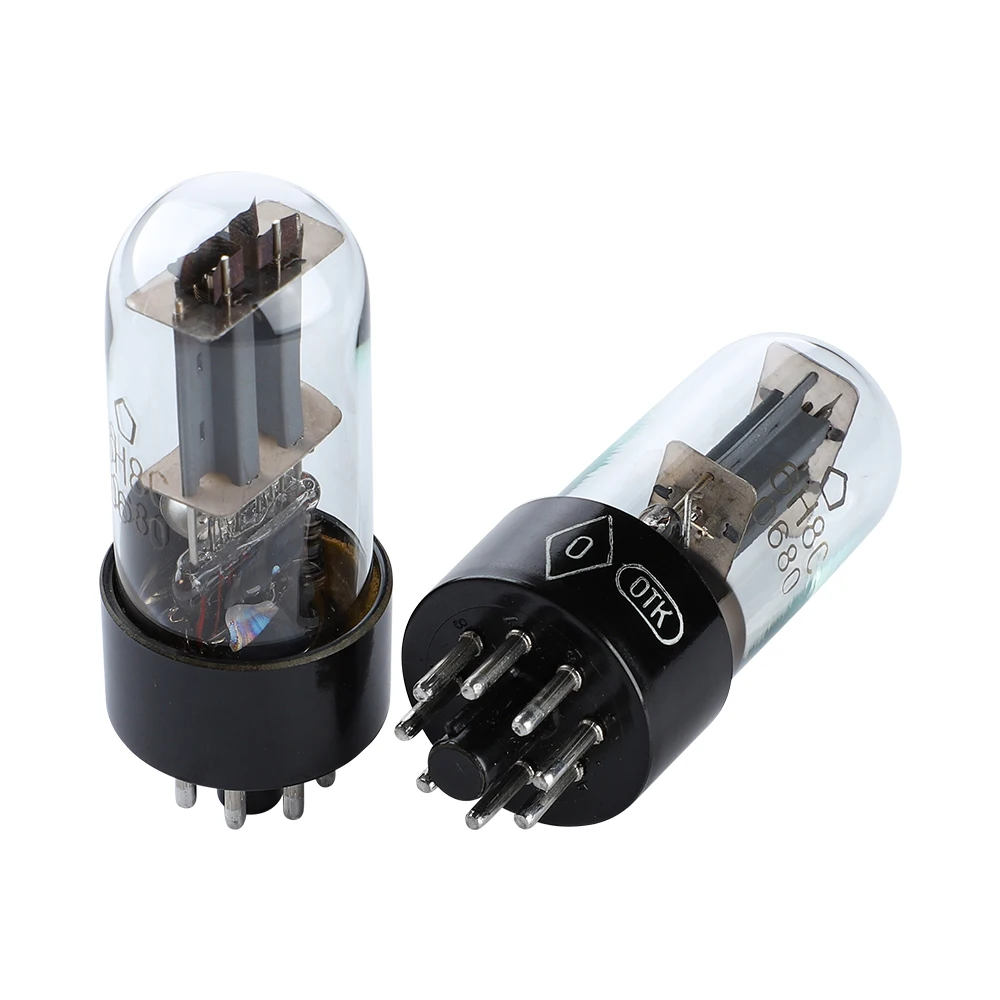 AIYIMA 2PCS 6H8C Electron Tube Amplifier Vacuum Replacement 6N8P/5692/6SN7/ECC33/CV181 Valve Strengthen Bass Sound For - купить по
