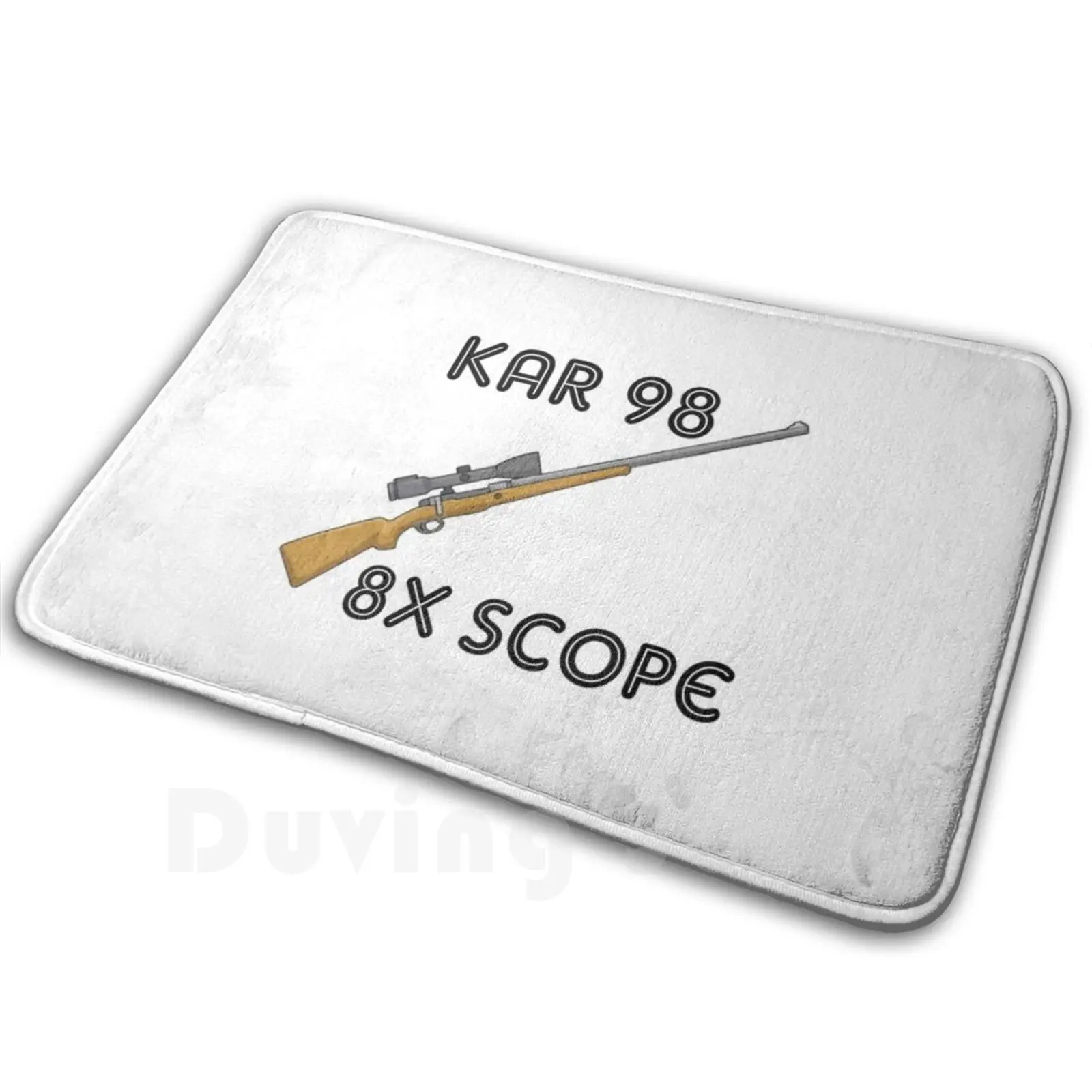 Kar 98 Lovers Mat Rug Carpet Anti-Slip Floor Mats Bedroom Gun |