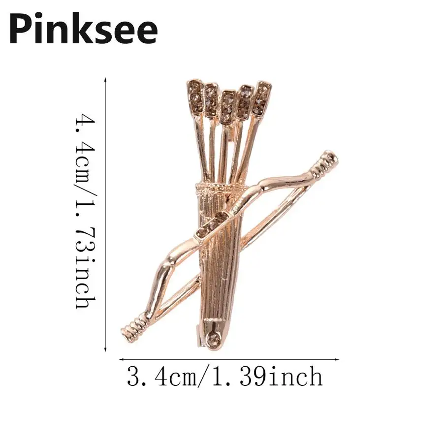 Винтажный стиль брошь с животными булавка милый Орел золото покрытые серебром со