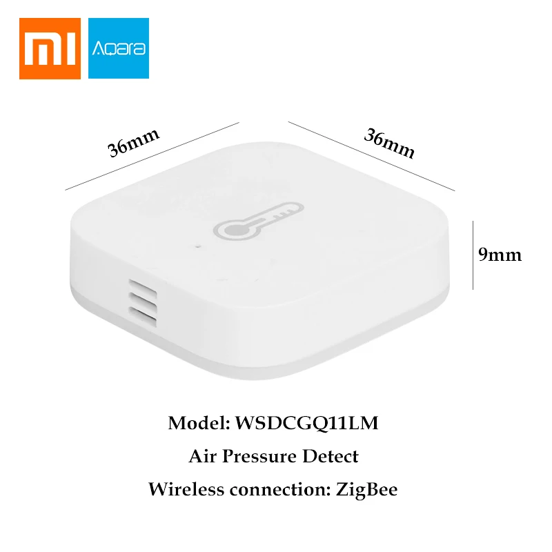 Умный датчик температуры Aqara ZigBee беспроводной Wi Fi управление через приложение mi
