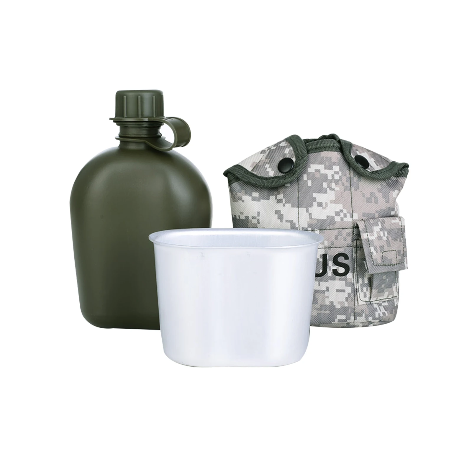 

Открытый Портативный камуфляжная бутылка Военная фляга Альпинизм чайник для тренировки Кемпинг армейский бутылочный Военная Униформа бут...