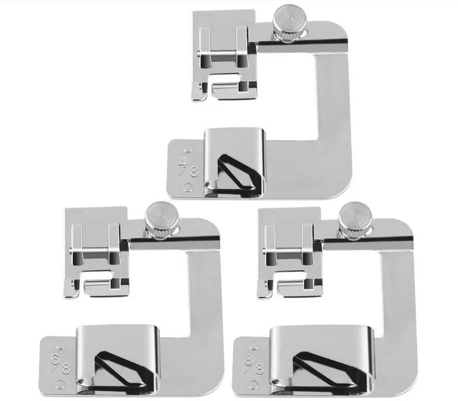 

1 Pcs of Household Multi-function Electric Sewing Machine Metal Presser Foot Hemming Tools Accessories